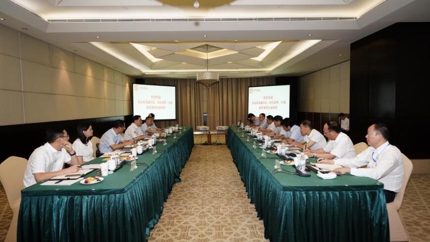 任丁董事长会见乐山市委副书记、市长张彤一行